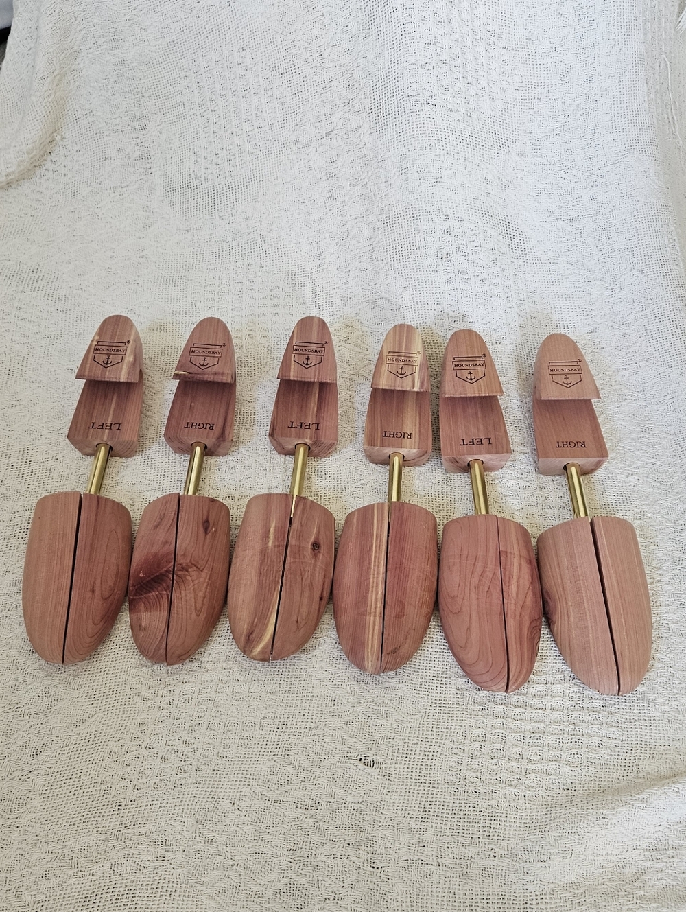 Houndsbay Men’s Medium Cedar Shoe Tree Premium USA-Grown Eastern Red Cedar